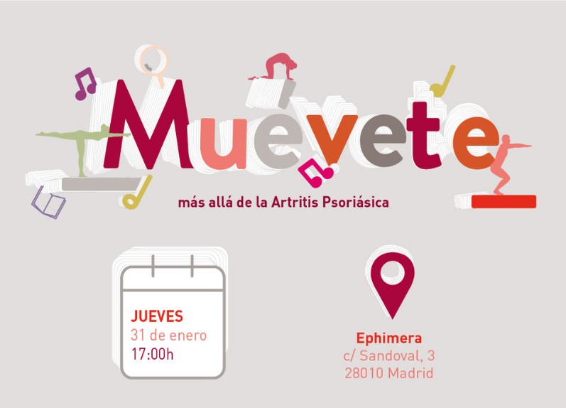 Jornada ‘Muévete más allá de la artritis psoriásica’, este jueves en Madrid