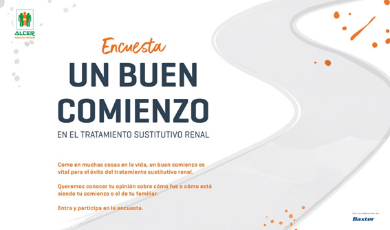 Encuesta para valorar los inicios del tratamiento sustitutivo renal por los afectados