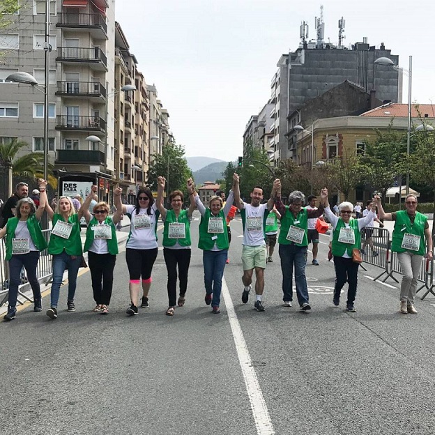 Paseo solidario para la investigación del cáncer de mama, este domingo en Irún