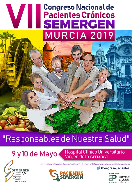 Inscríbete en el VII Congreso Nacional de Pacientes Crónicos de SEMERGEN