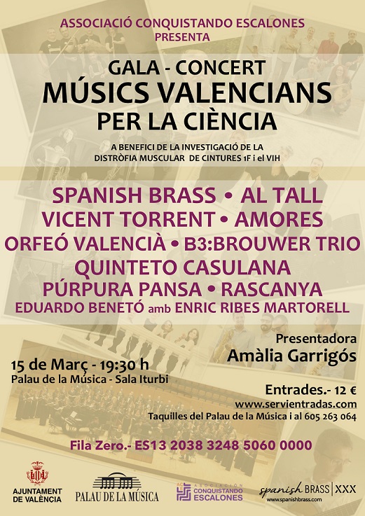 Música de cámara para la investigación de la distrofia muscular de cinturas