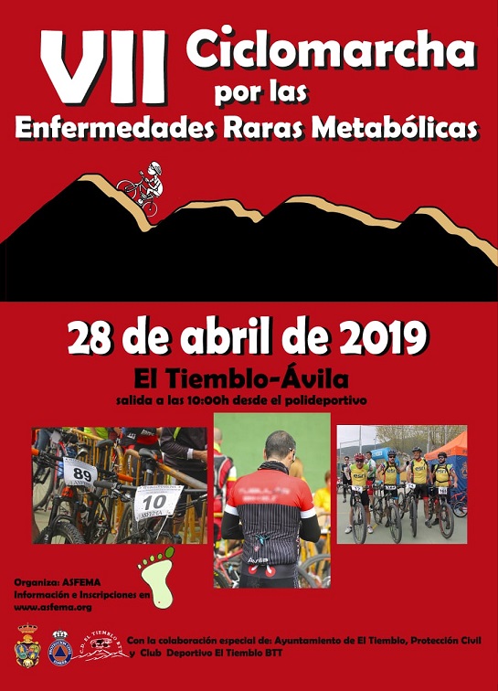VII Ciclomarcha MTB de ASFEMA por las Enfermedades Raras Metabólicas