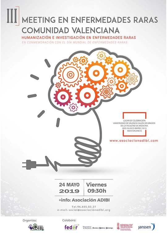 ‘III Meeting en Enfermedades Raras Comunidad Valenciana’ de ADIBI