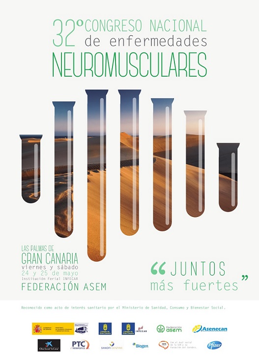 Inscríbete en el XXXII Congreso Nacional de Enfermedades Neuromusculares