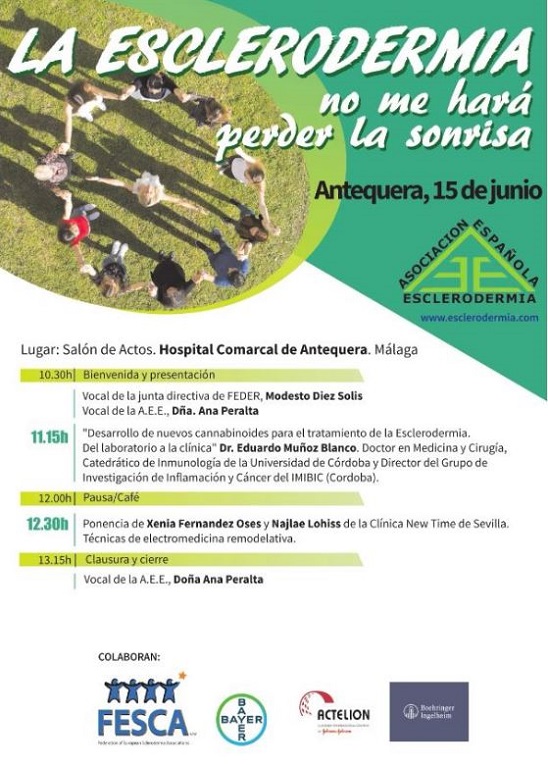 Jornada de la AEE en Antequera por el Día Mundial de la Esclerodermia