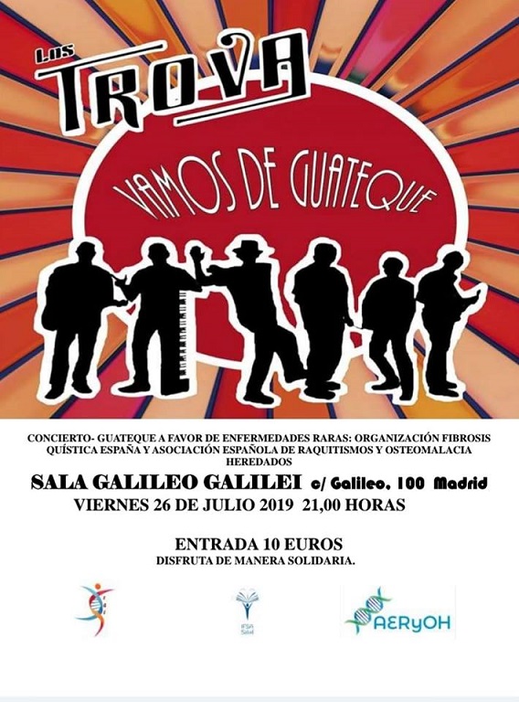 Concierto ‘Vamos de Guateque’ a favor de AERyOH y Fibrosis Quística España