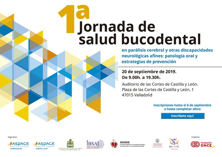 Inscríbete en la ‘I Jornada de Salud Bucodental en Parálisis Cerebral’