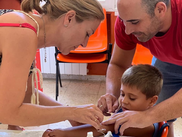 Formación para familias con niños con hemofilia
