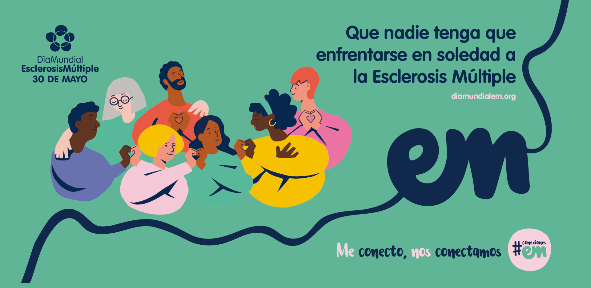 Conexiones sociales frente a la Esclerosis Múltiple