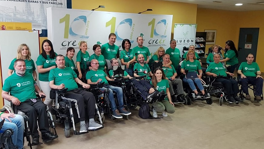 Encuentro de Afectados de ELA en el CREER de Burgos