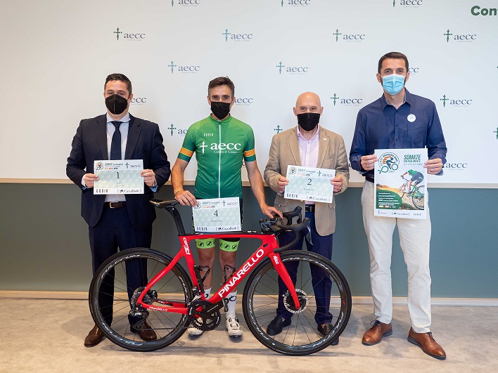 Pedaladas solidarias para la investigación del cáncer