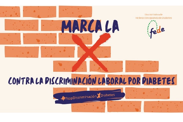 Marca la X contra la discriminación laboral por diabetes