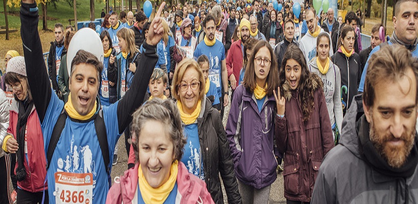 Únete a la marea azul y muévete por la diabetes