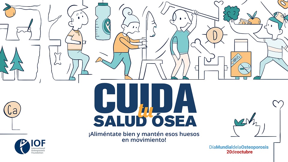 Cuida tu salud ósea en el Día Mundial de la Osteoporosis