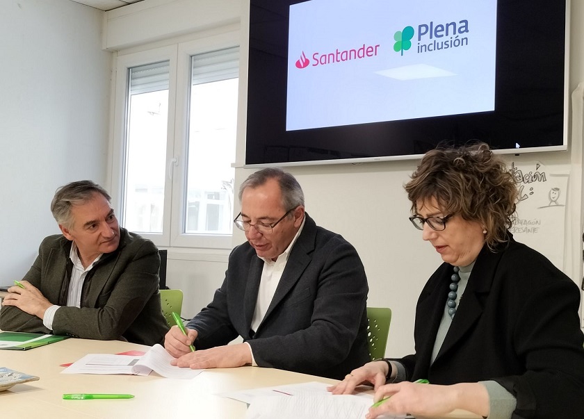 Alianza para facilitar la labor social de Plena Inclusión