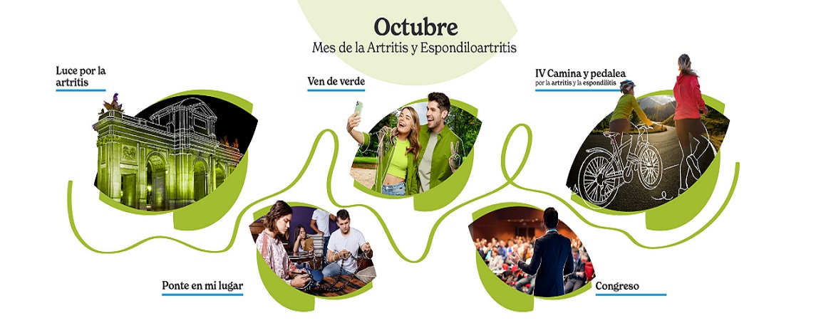 Octubre, mes de la artritis y la espondiloartritis