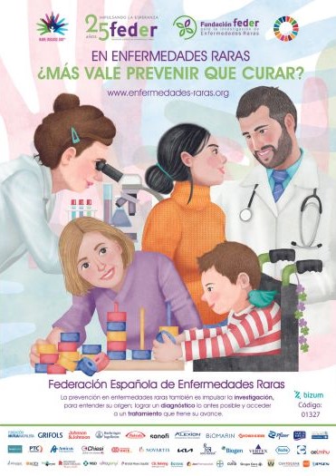 Actuar cuanto antes en enfermedades raras, foco de la campaña de FEDER para el Día Mundial