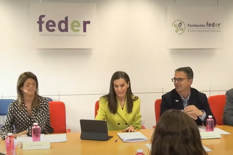 La reina Letizia se reúne con FEDER