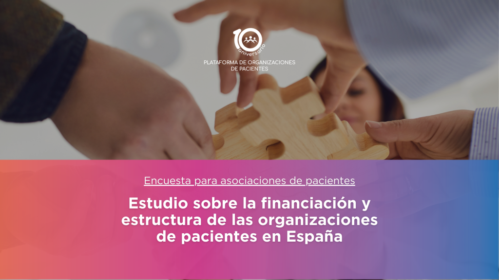 Encuesta sobre financiación y estructura de organizaciones de pacientes