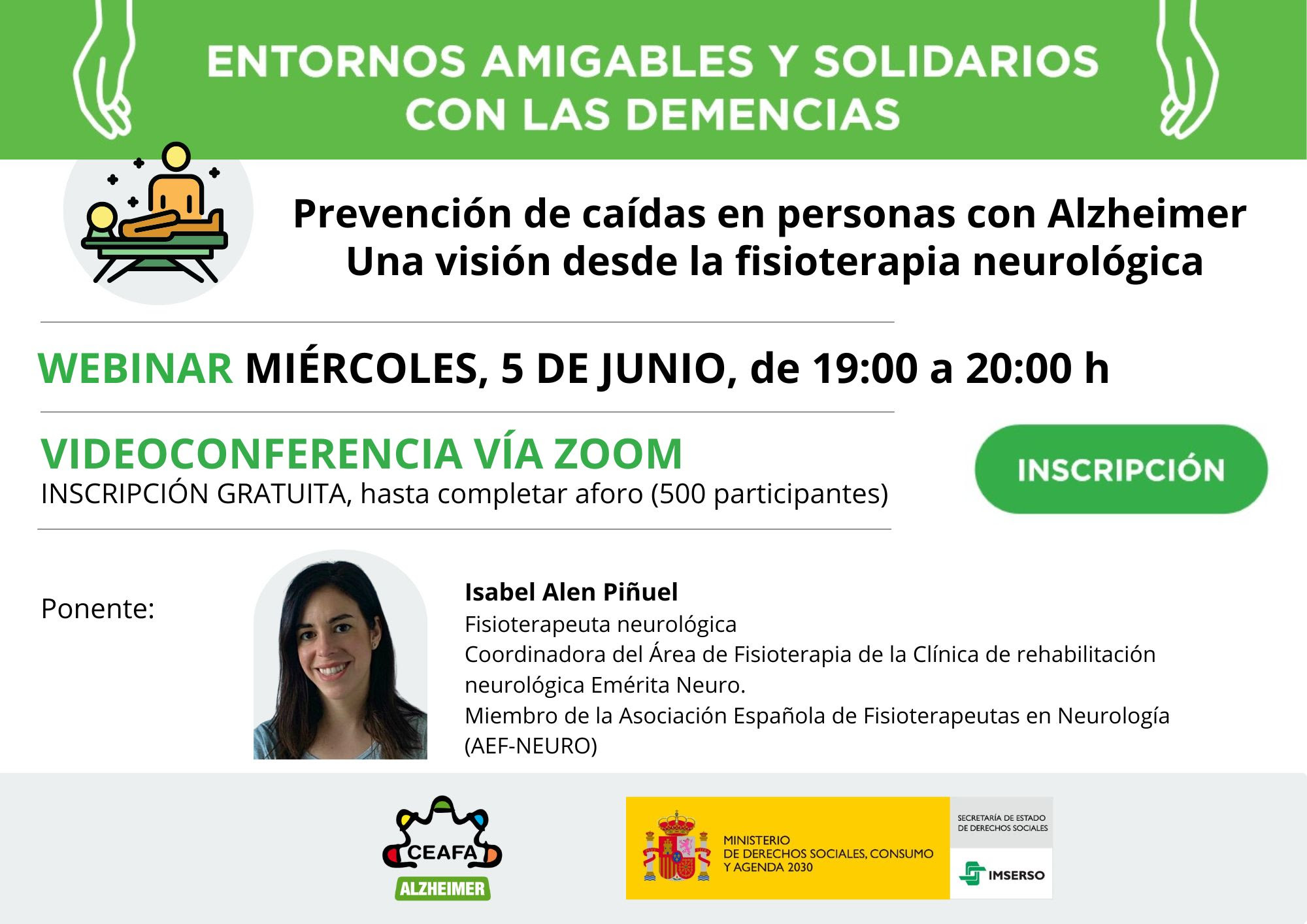 Prevención de caídas en personas con alzhéimer