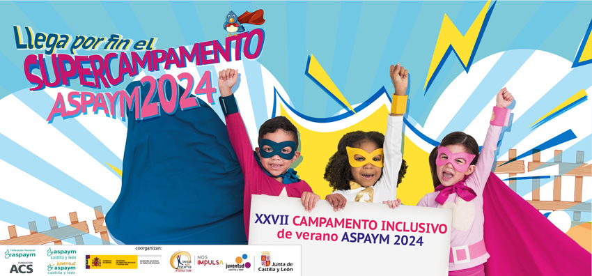 Todavía quedan plazas disponibles para el Campamento Inclusivo de Aspaym