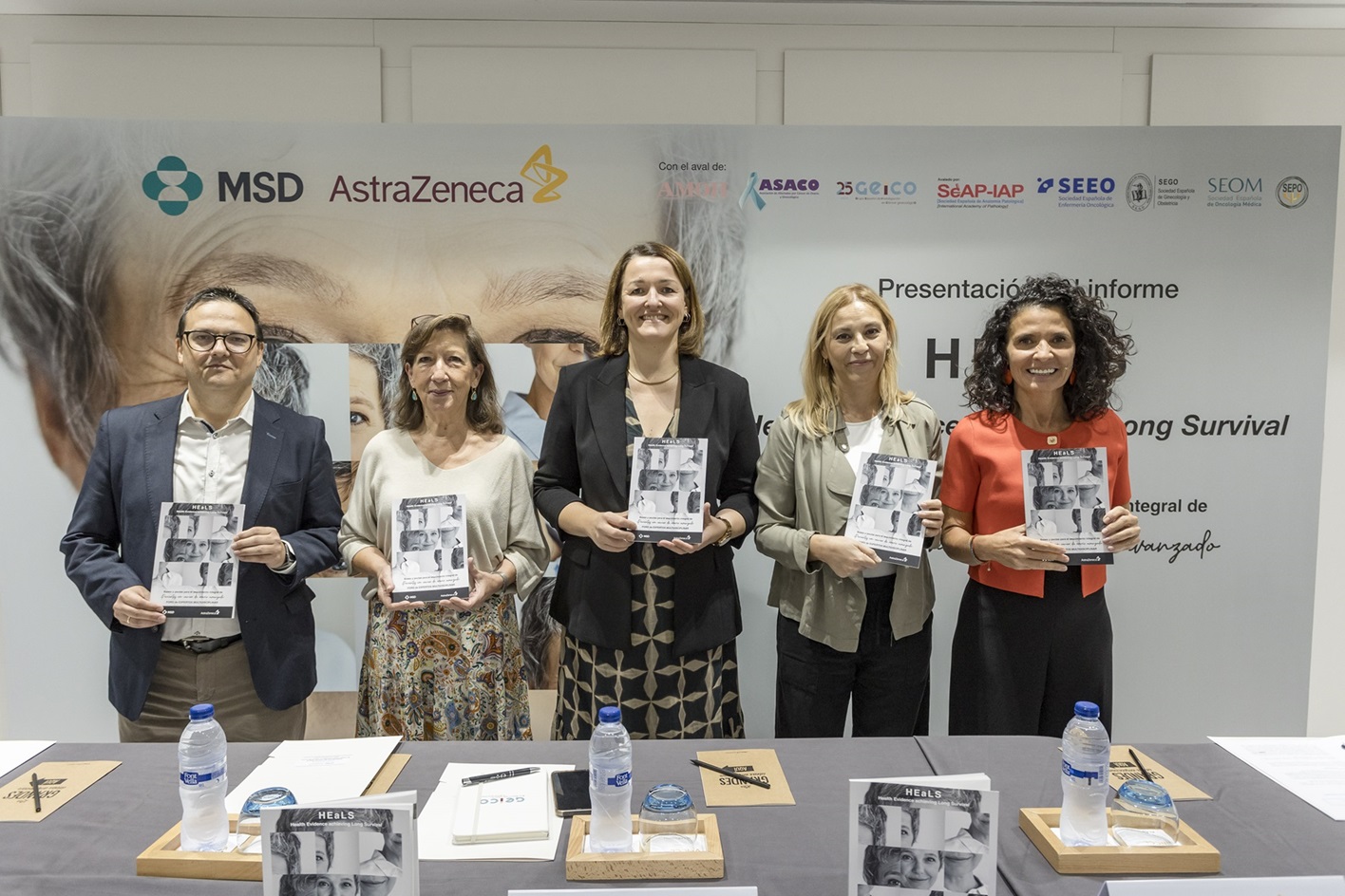 Se presenta el Informe HEaLS sobre cáncer de ovario avanzado
