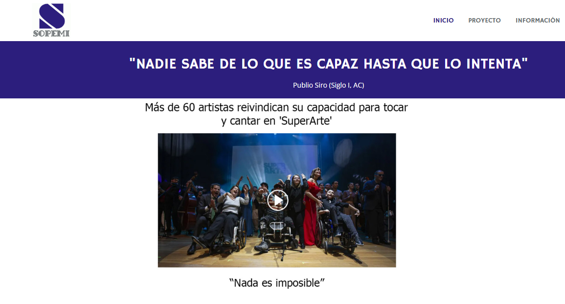 Capacidades.info: una nueva web para visibilizar a las personas con discapacidad