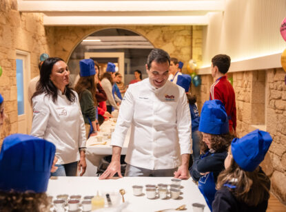Cocineros con Estrella Michelin enseñan a niños con diabetes tipo 1 a comer de forma saludable