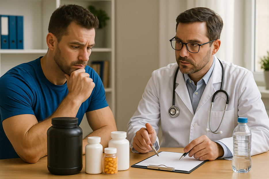 Los suplementos deportivos puede poner en riesgo la salud de pacientes crónicos