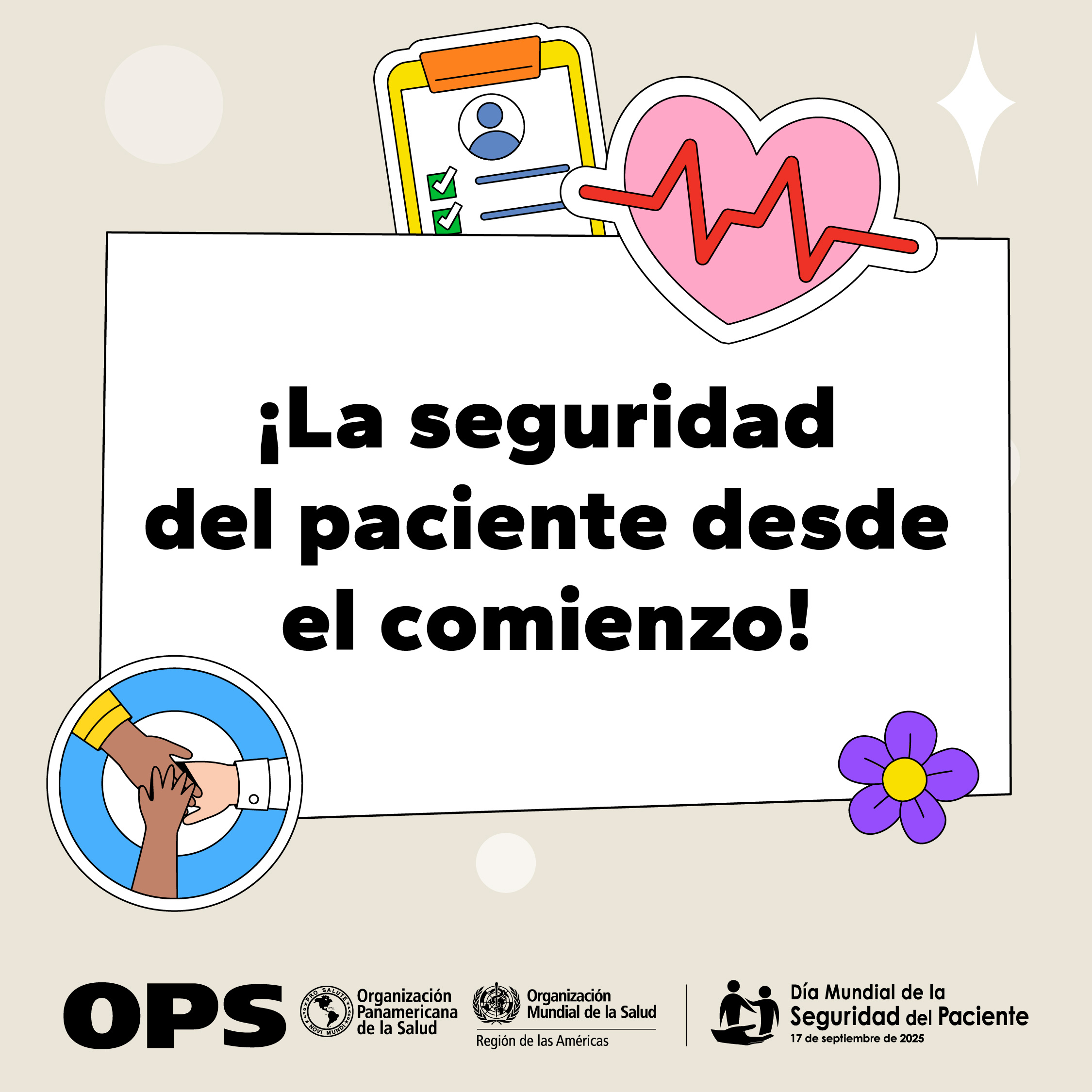 La OMS pone el foco sobre la infancia en el Día Mundial de la Seguridad del Paciente