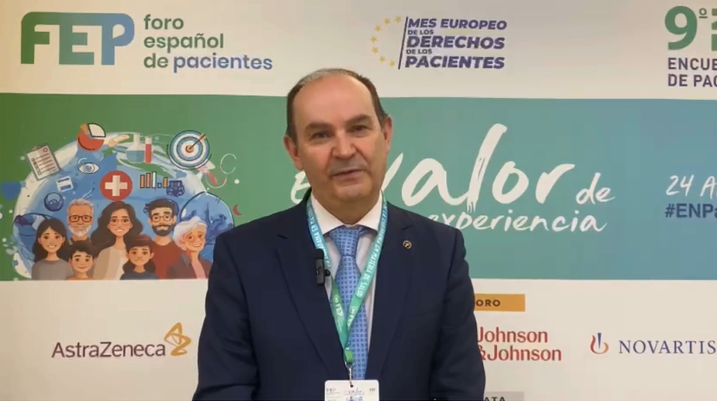 Carlos Jiménez (AEDIP): «La investigación no es un gasto: cada paciente que sale de la cronicidad deja recursos libres para otros»