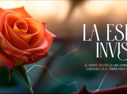 ‘La espina invisible’, la campaña que sensibiliza sobre el herpes zóster a través de una rosa simbólica
