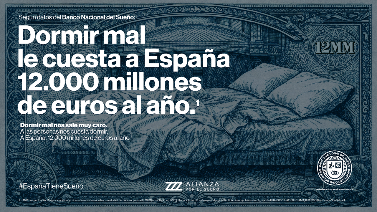 La Alianza por el Sueño crea el ‘Banco Nacional del Sueño’ para evidenciar el problema económico y de salud pública que provoca el insomnio en España