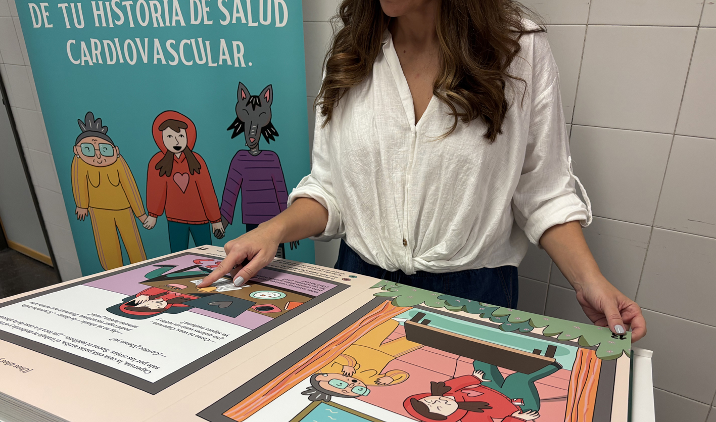 Caperucita se convierte en embajadora de la prevención del infarto y el ictus