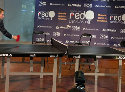 Red Parkinson, una red de apoyo a pacientes y familias a través del tenis de mesa