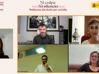 Salud Mental España aborda el sufrimiento de las personas que afrontan un duelo por suicidio